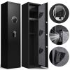 Large Capacity Metal Rifle Gun Safe,Security Cabinet Rifle Gun Safe With Digital Lock ,Quick Access Keypad Long Gun Safe, 4-5 Gun Safe