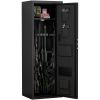 Heavey Duty,Large Size 4-5 Gun,Black Gun Cabinet with Electronic Password Keypad Lock,Unassembled Metal Rifle Gun Security Cabinet Safe Locker